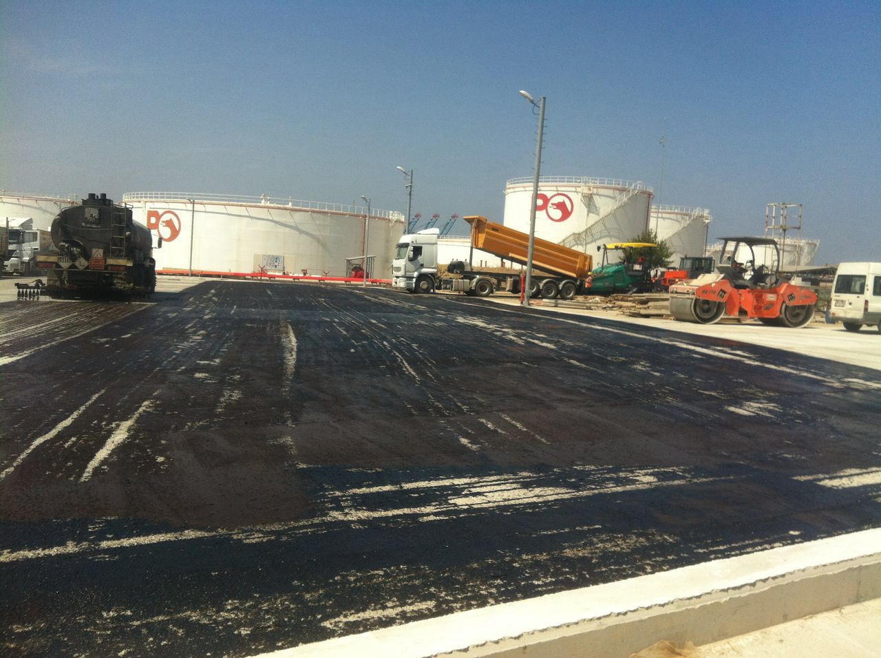 POAŞ TANKER FIELD_ ASPHALT (İZMİR)